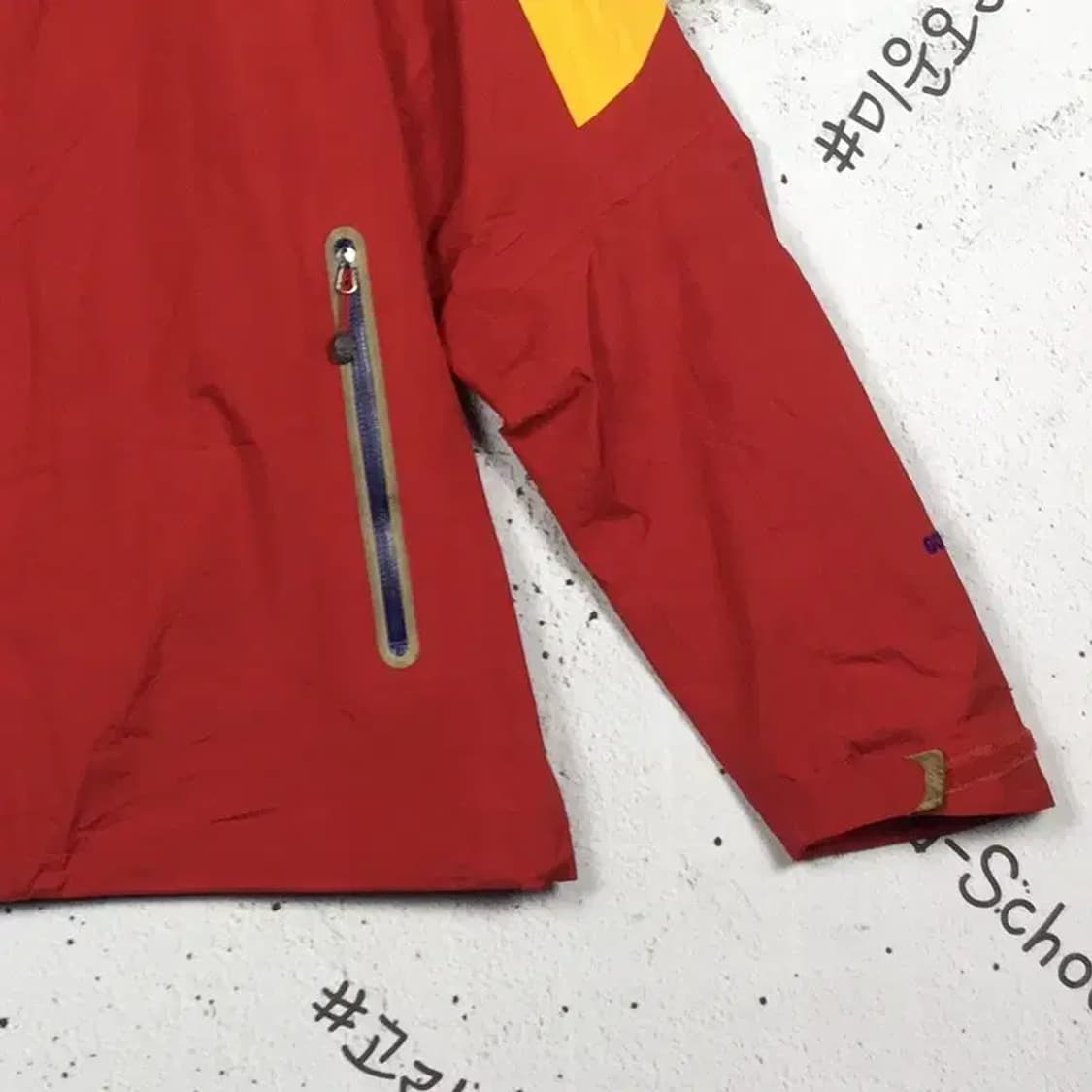 노스페이스 써밋시리즈 고어텍스 바람막이 자켓 레드 95 3800171 상품이미지6