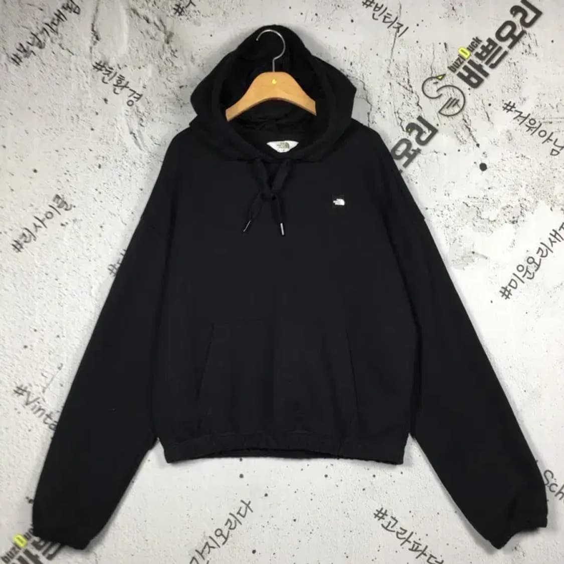 노스페이스 화이트라벨 여성 커틴 후드 풀오버 블랙 L/95 2300189 상품이미지1