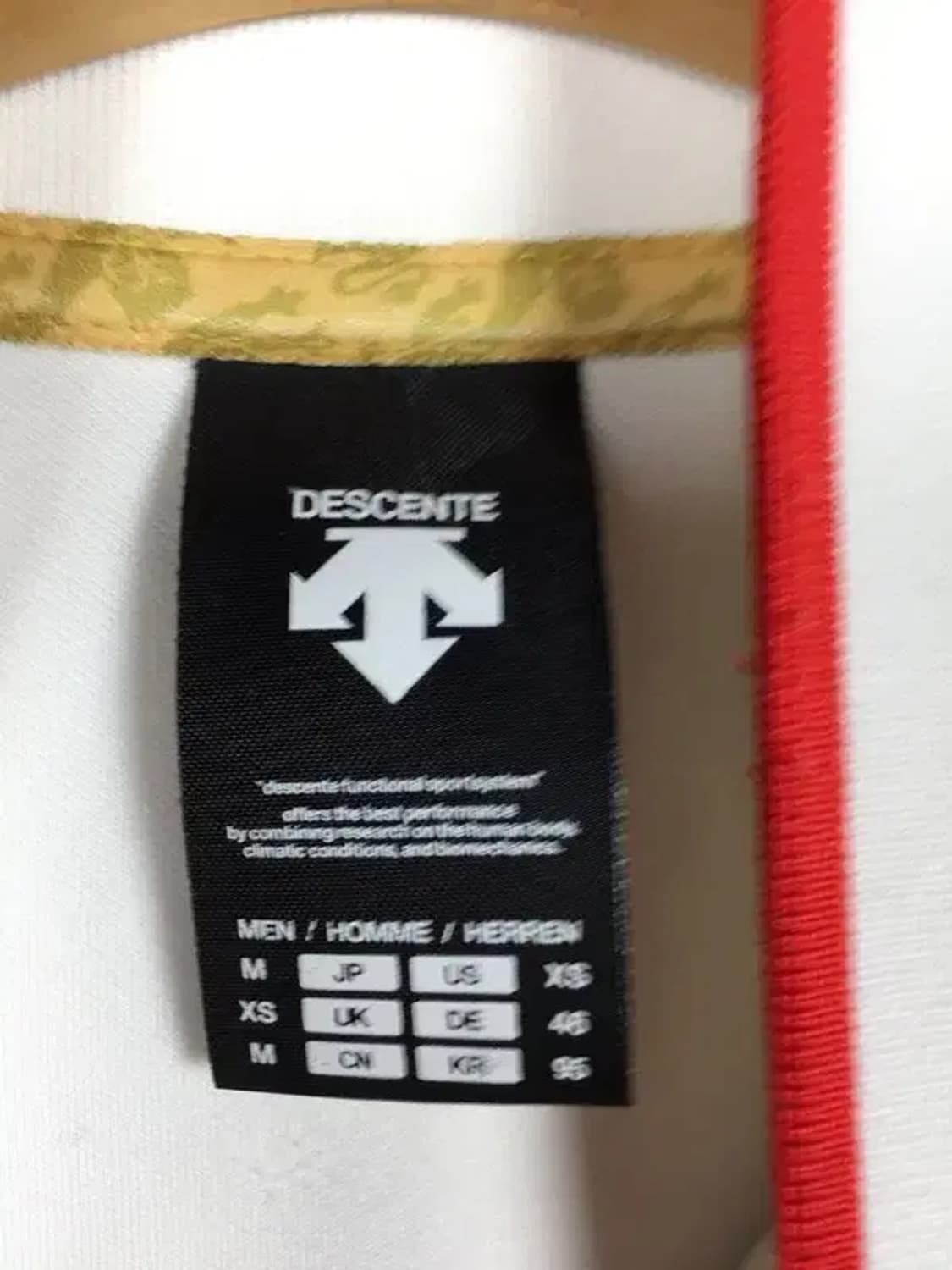 데상트 트라이애슬론 잉글랜드 져지 자켓 화이트 95 3100242 상품이미지6