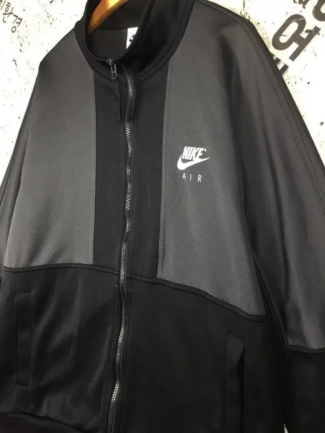 NIKE 나이키 에어 풀집업 자켓 져지 블랙 L/100 3100243 상품이미지3