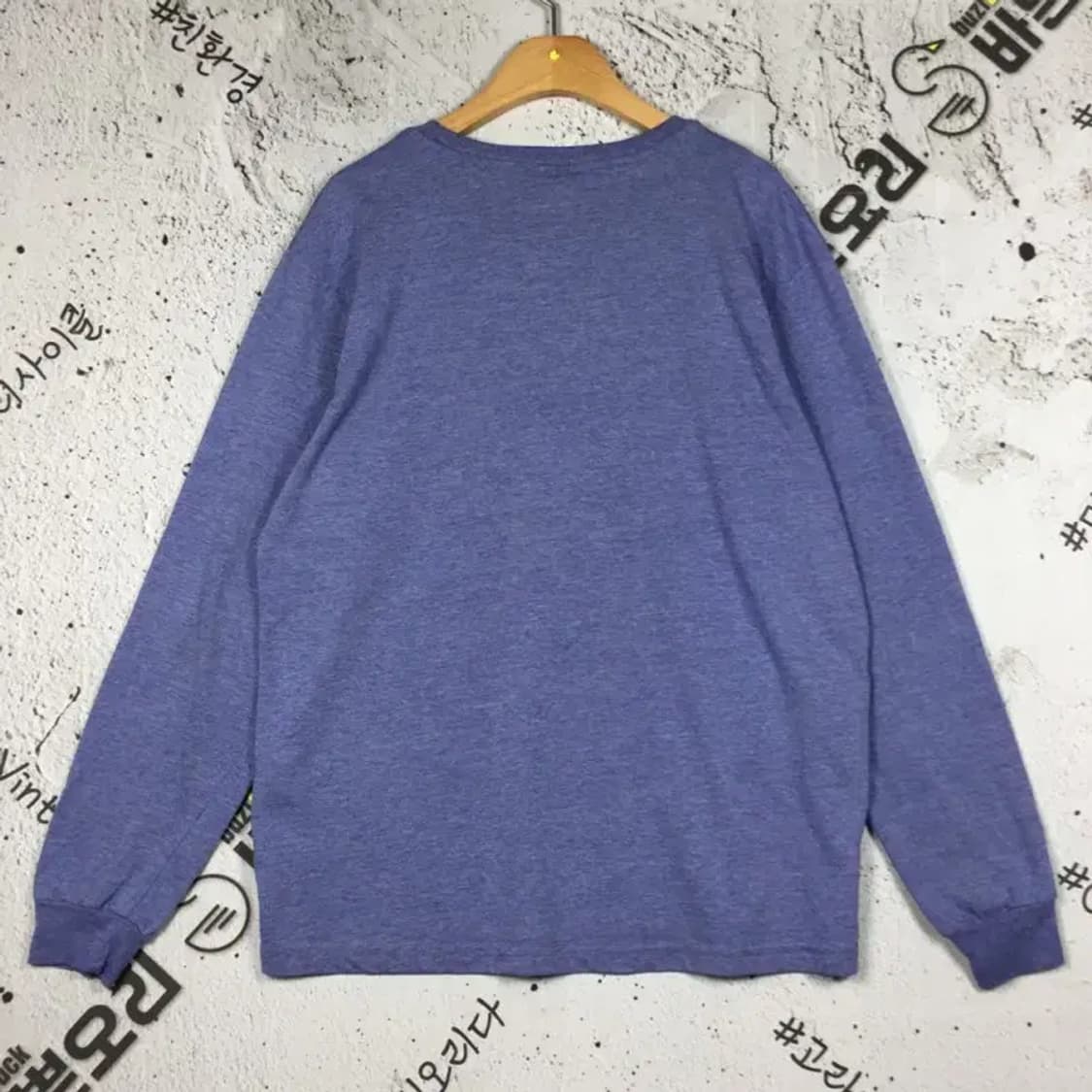 라코스테 LACOSTE 긴팔 티 블루 L 2100133 상품이미지2