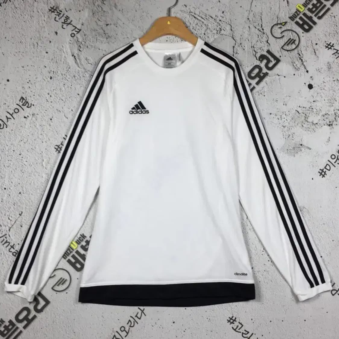 아디다스 ADIDAS 기능성 퍼포먼스 긴팔 티 화이트 L 2100135 상품이미지1