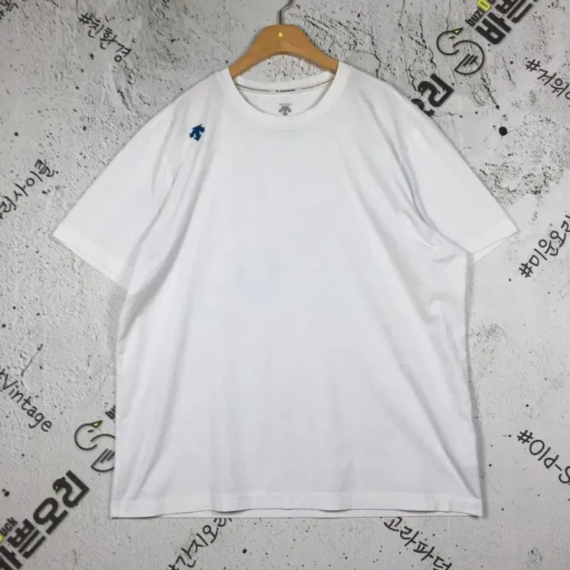 데상트 DESCENTE 기능성 반팔 티 화이트 115 1000477 상품이미지1