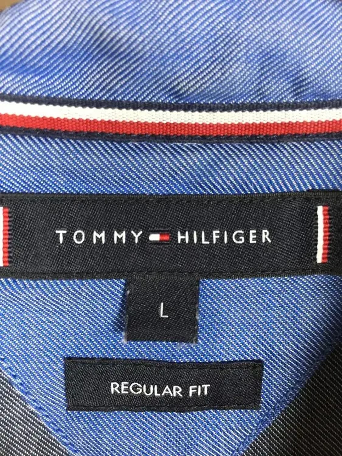 타미힐피거 TOMMY 긴팔 셔츠 남방 그레이 L 1100326 상품이미지6
