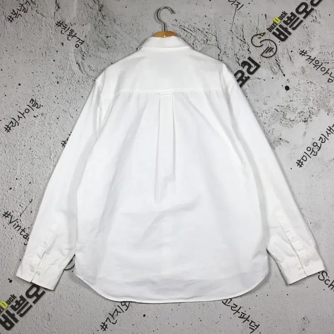 키르시 KIRSH 스몰체리 옥스포드 셔츠 화이트 1 1100332 상품이미지2