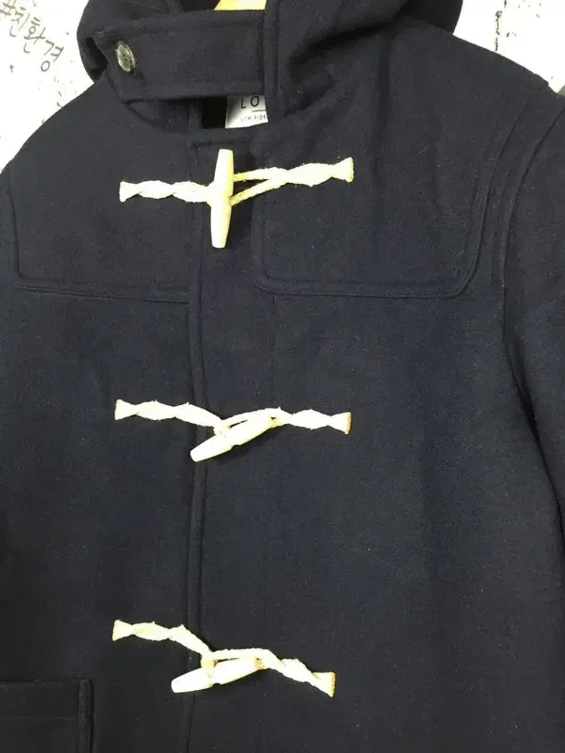 [새상품] 로파이 스테디 더플 떡볶이 코트 네이비 L 3200062 상품이미지8