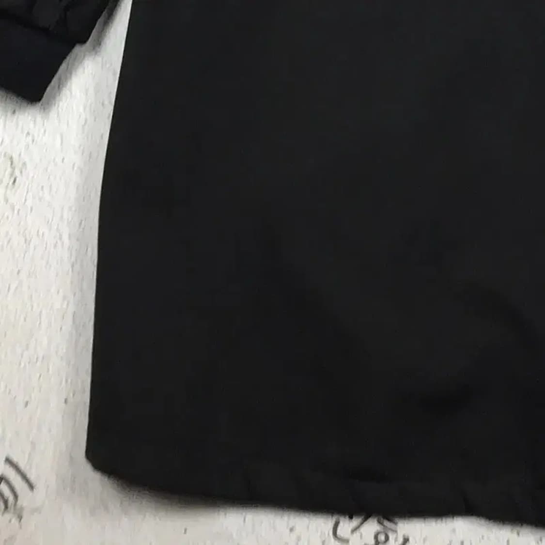 데상트 여성 기모 후드 집업 롱 자켓 블랙 100 3200063 상품이미지7