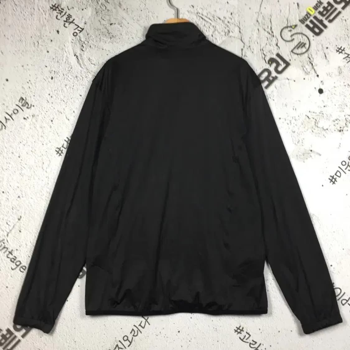 제이디엑스 JDX 바람막이 골프 집업 자켓 블랙 100 3800177 상품이미지2