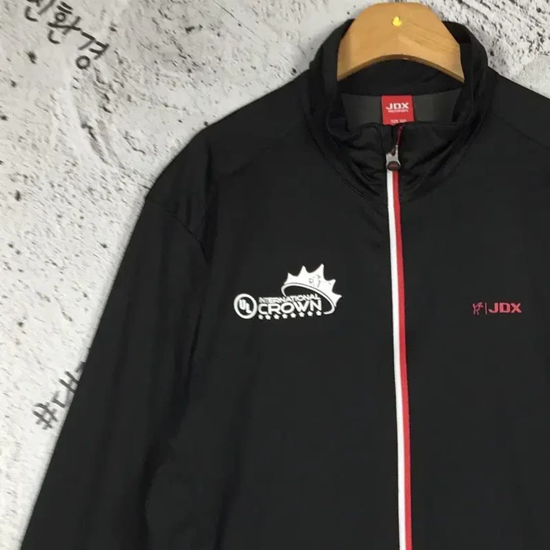 제이디엑스 JDX 바람막이 골프 집업 자켓 블랙 100 3800177 상품이미지5