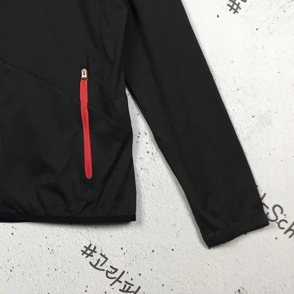 제이디엑스 JDX 바람막이 골프 집업 자켓 블랙 100 3800177 상품이미지7