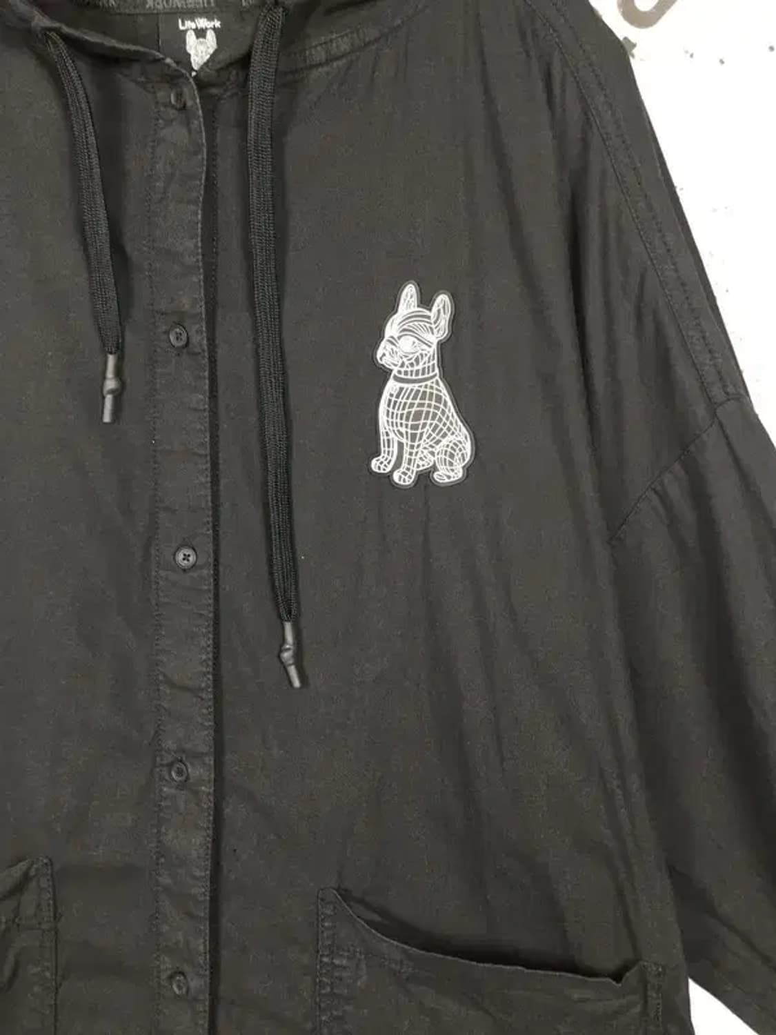 라이프워크 패커블 롱 윈드브레이커 자켓 블랙 FREE 3200064 상품이미지7