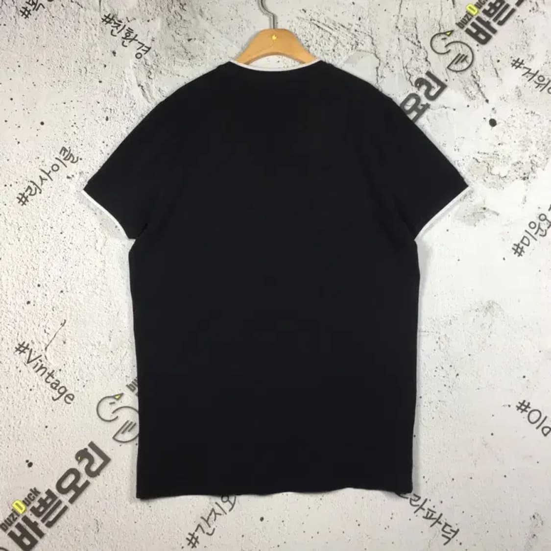 겐조 KENZO 포켓 반팔 티 블랙 M 1000480 상품이미지2