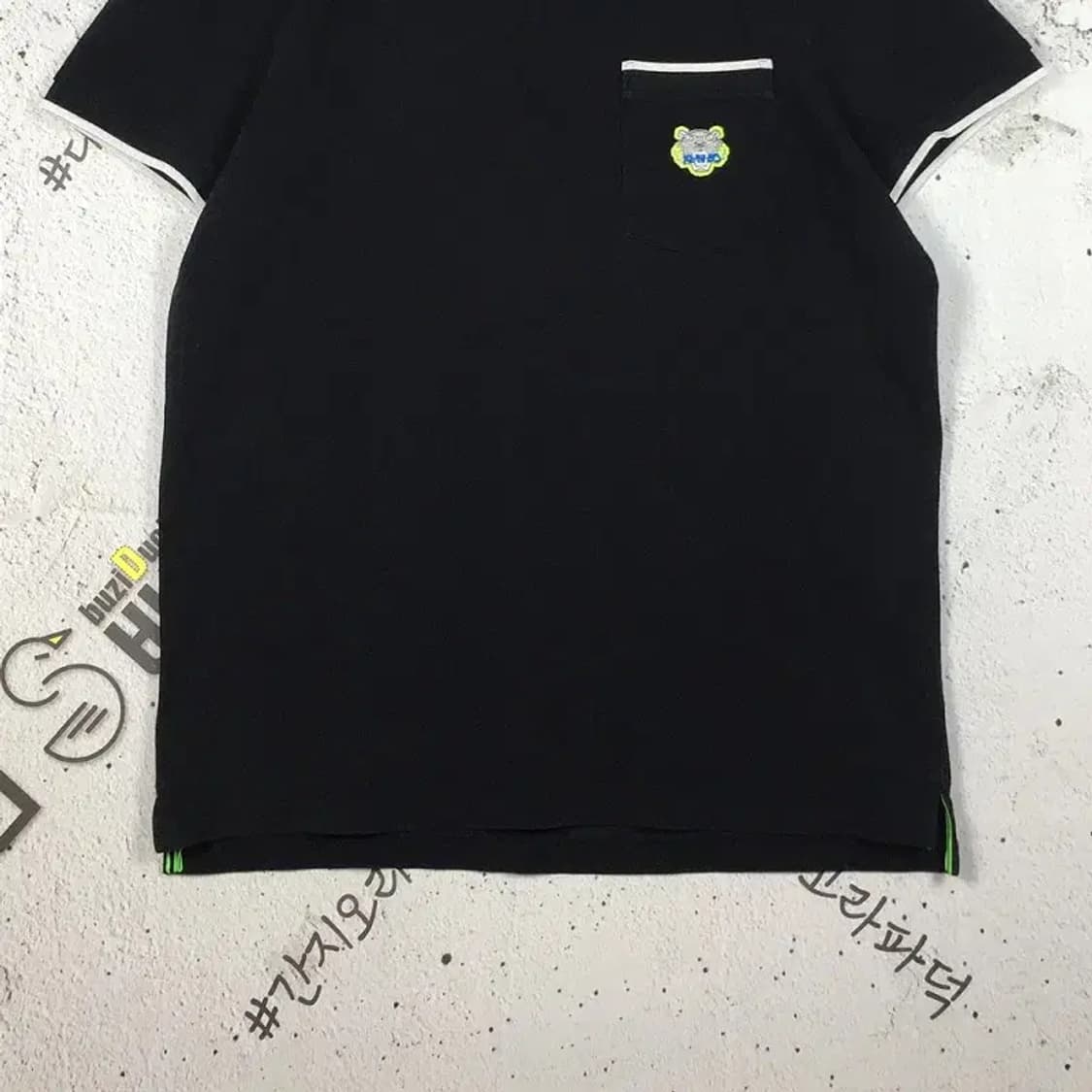 겐조 KENZO 포켓 반팔 티 블랙 M 1000480 상품이미지5