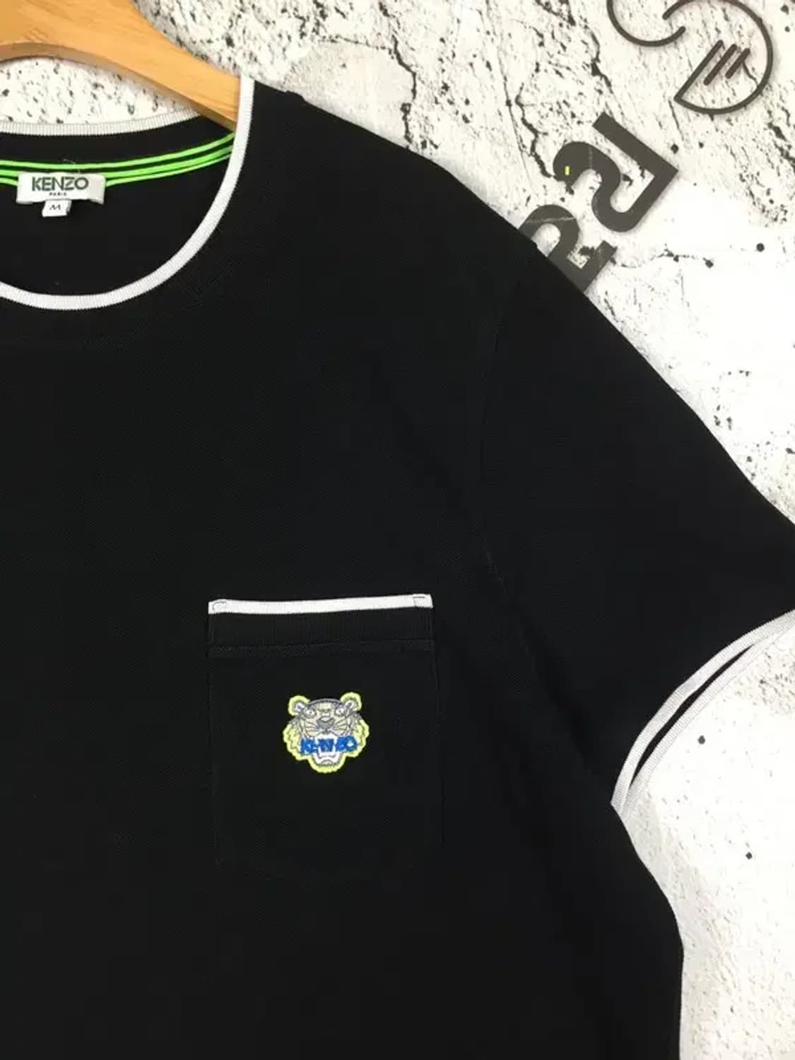 겐조 KENZO 포켓 반팔 티 블랙 M 1000480 상품이미지8