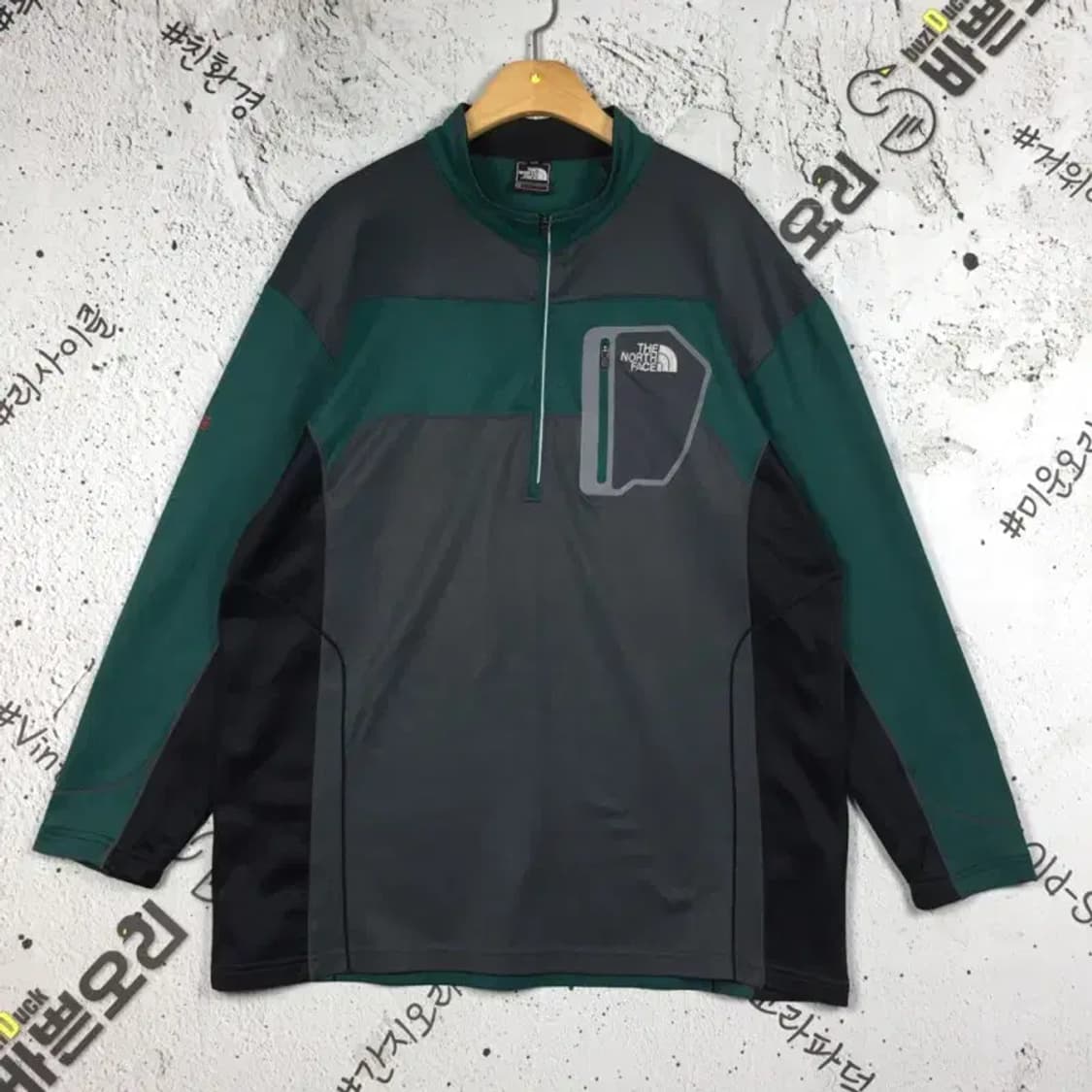 노스페이스 긴팔 티 그레이 110 2100138 상품이미지1