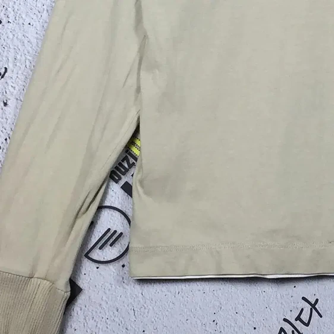 나파피리 NAPAPIJRI 빈티지 긴팔 카라 티 베이지 S 2100139 상품이미지4