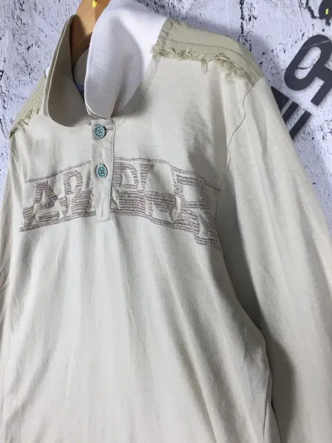 나파피리 NAPAPIJRI 빈티지 긴팔 카라 티 베이지 S 2100139 상품이미지5