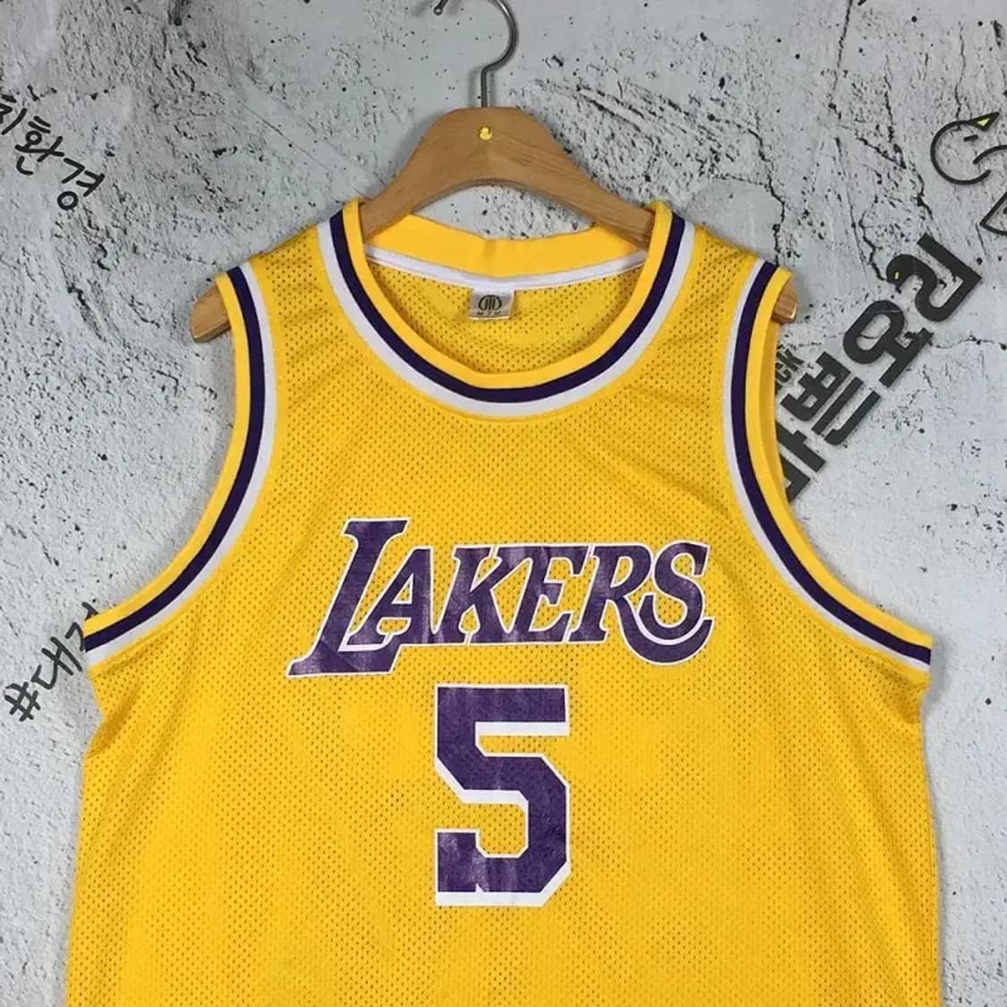 유티유 UTU 레이커스 농구 져지 유니폼 나시 티 M 1000483 상품이미지4