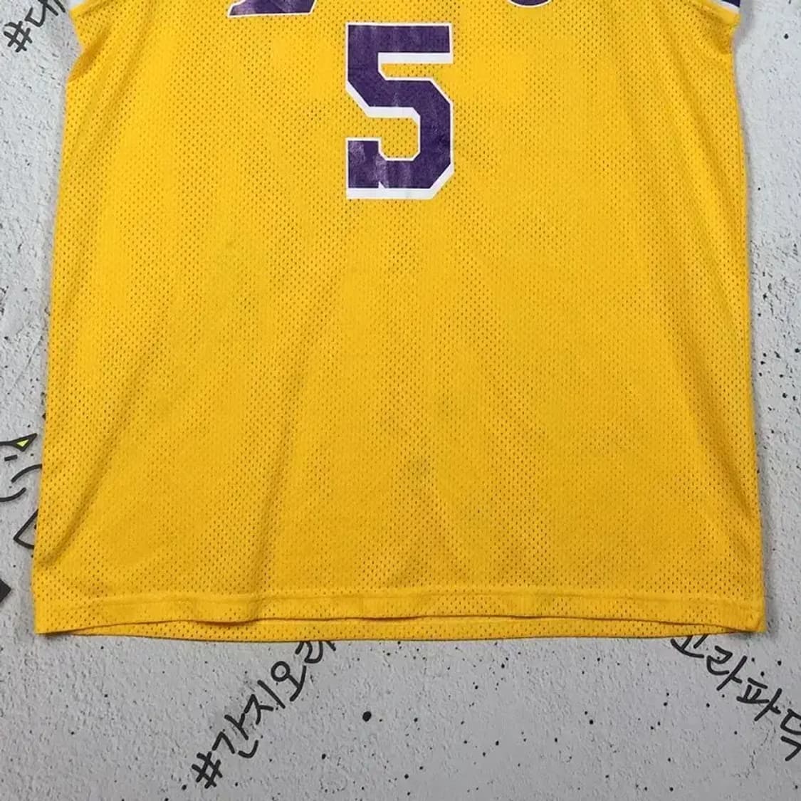 유티유 UTU 레이커스 농구 져지 유니폼 나시 티 M 1000483 상품이미지5
