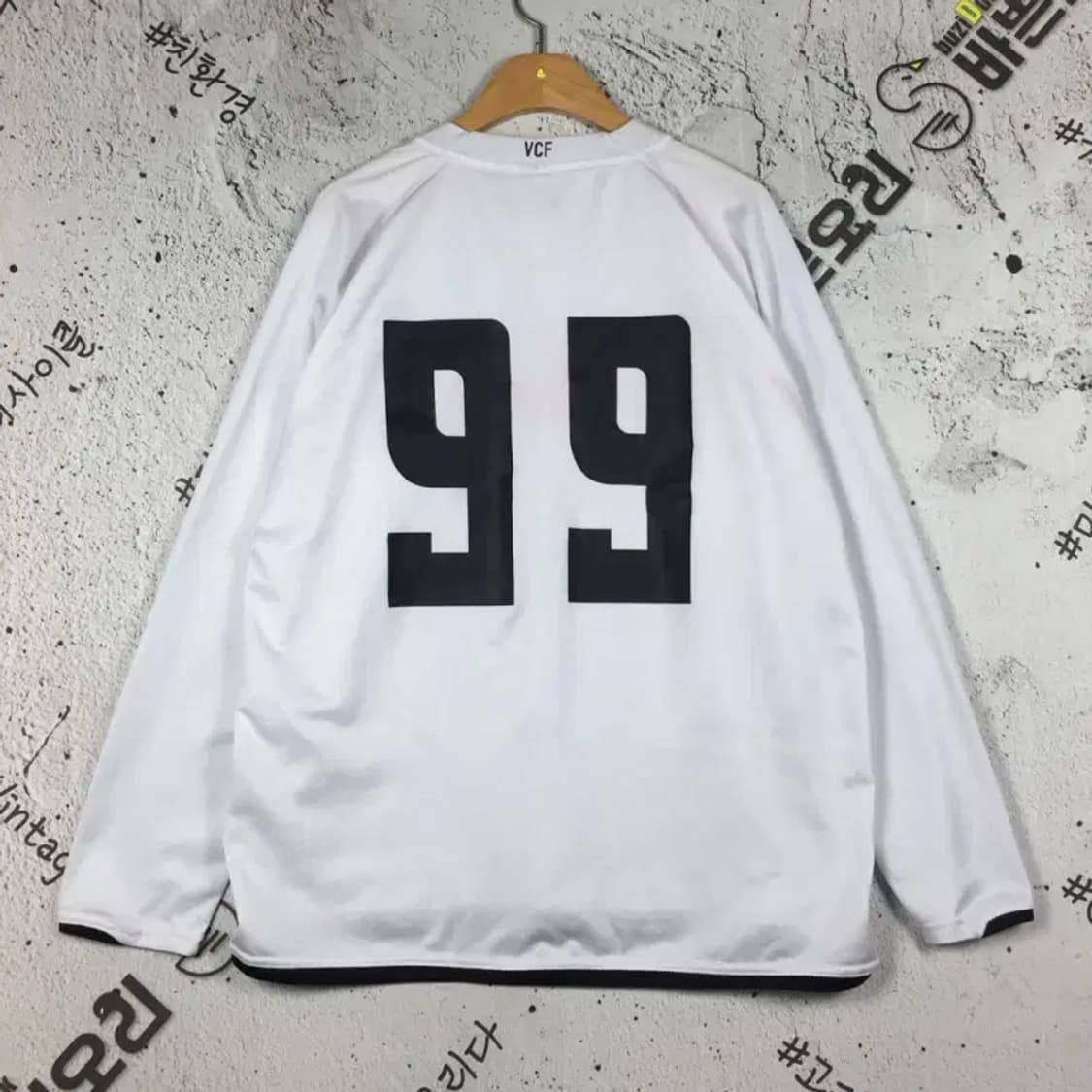 나이키 발렌시아 축구 유니폼 긴팔 티 화이트 140 2100141 상품이미지2