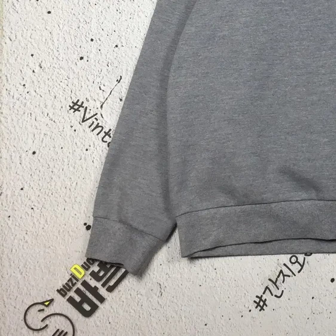 캘빈클라인 CK 자수 퍼포먼스 맨투맨 그레이 XXL 2200233 상품이미지6