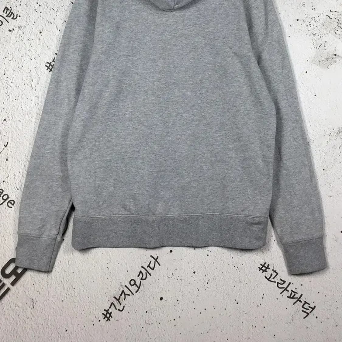 타미힐피거 포켓 후드티 라이트 그레이 95 2300193 상품이미지5