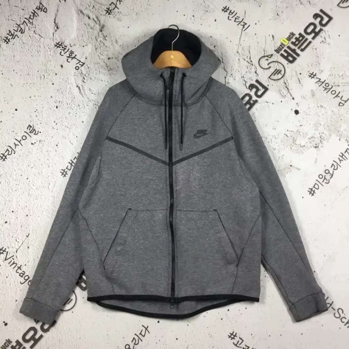 나이키 NIKE 테크팩 후드 집업 그레이 M 2300194 상품이미지1