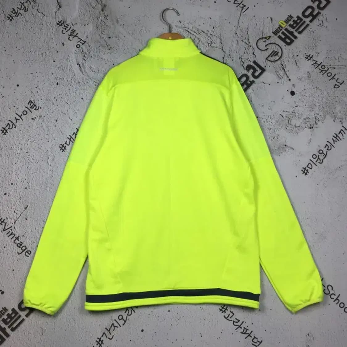 아디다스 레알마드리드 드릴탑 사이드 집업 져지 형광 95 3100246 상품이미지2