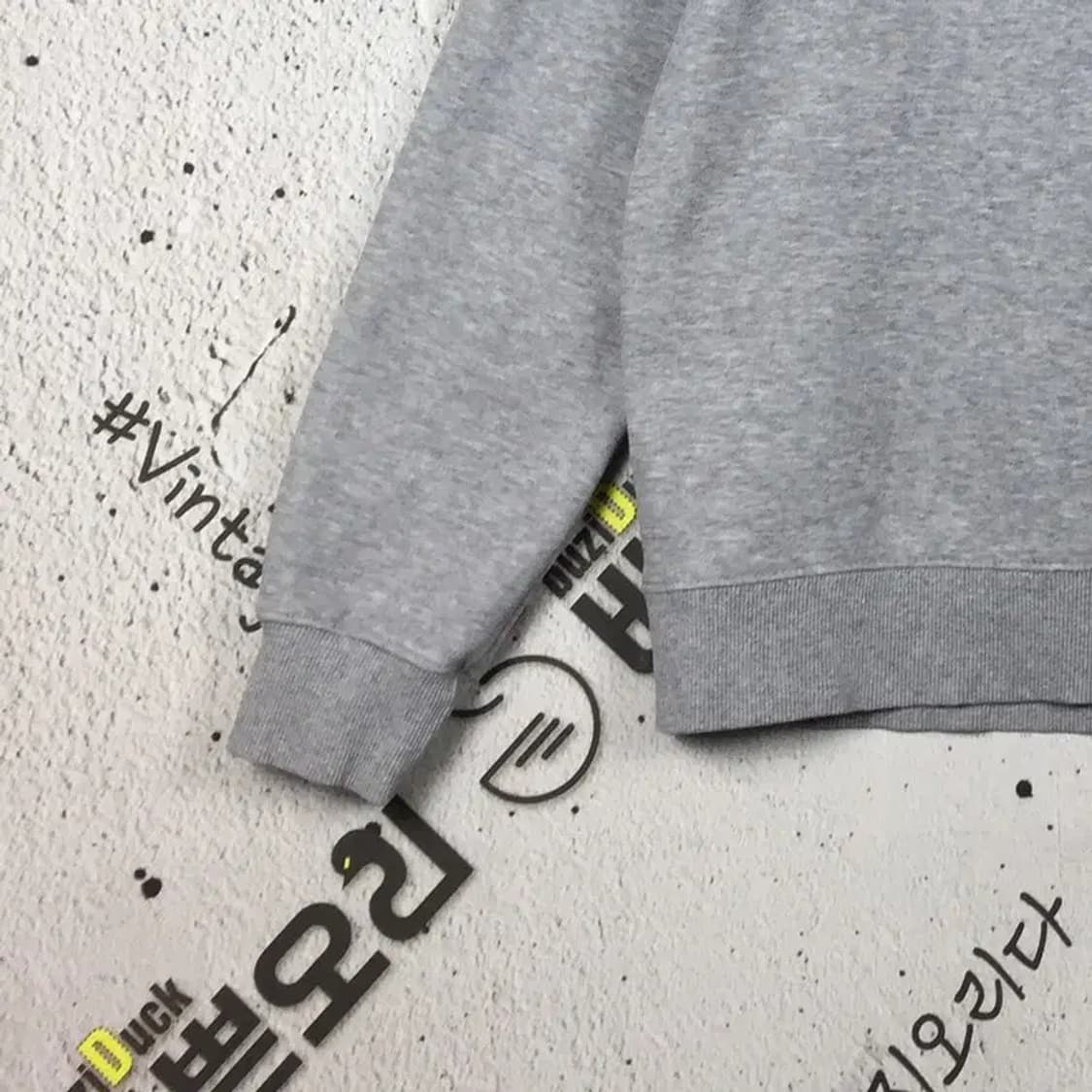 타미힐피거 TOMMY 기모 맨투맨 라이트 그레이 S 2200234 상품이미지6