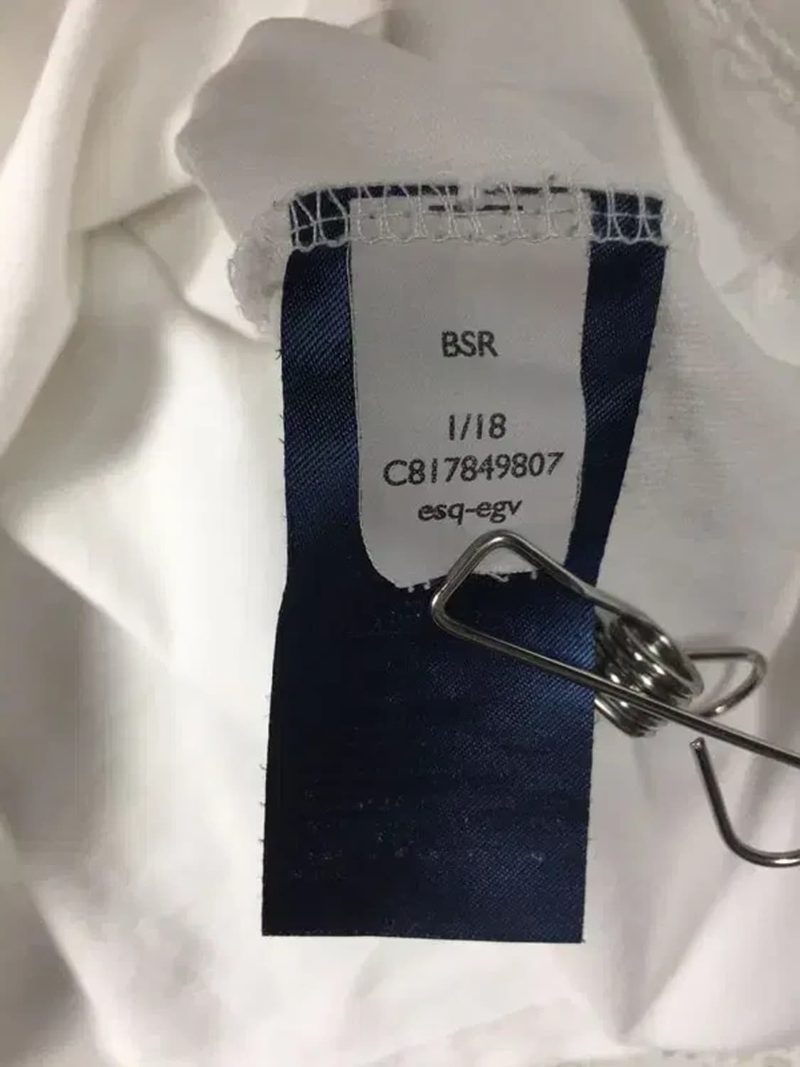 타미힐피거 TOMMY 플래그 반팔 티 화이트 M 1000484 상품이미지10