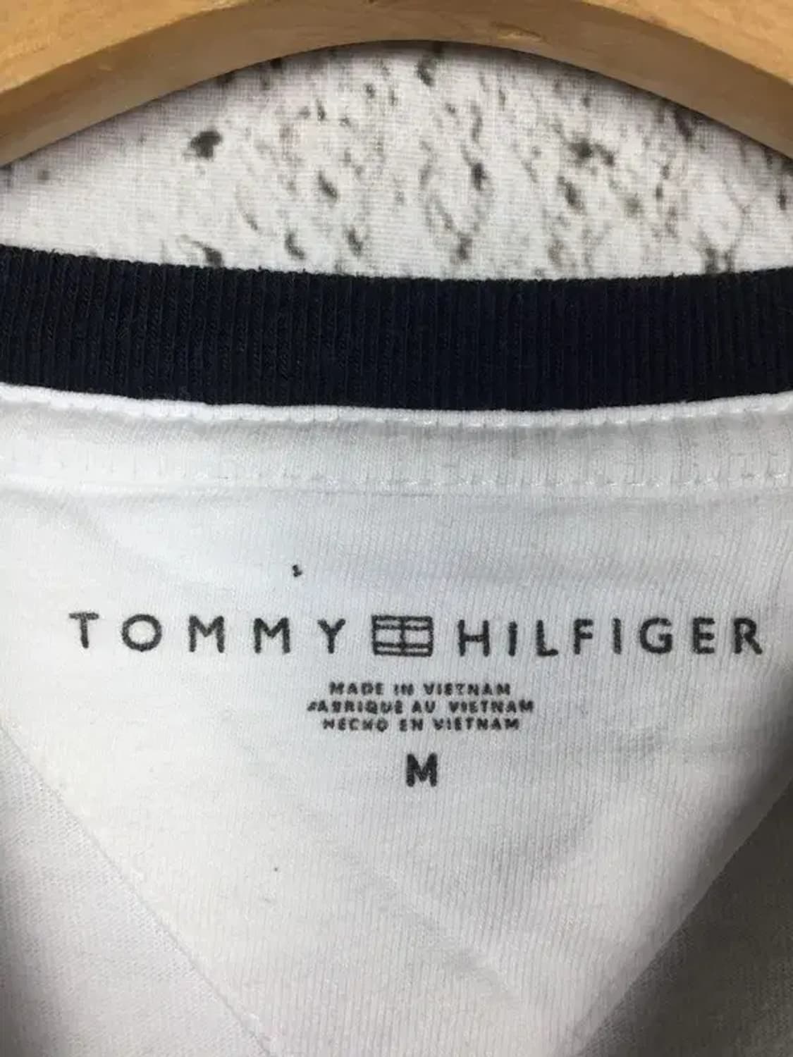 타미힐피거 TOMMY 플래그 반팔 티 화이트 M 1000484 상품이미지9