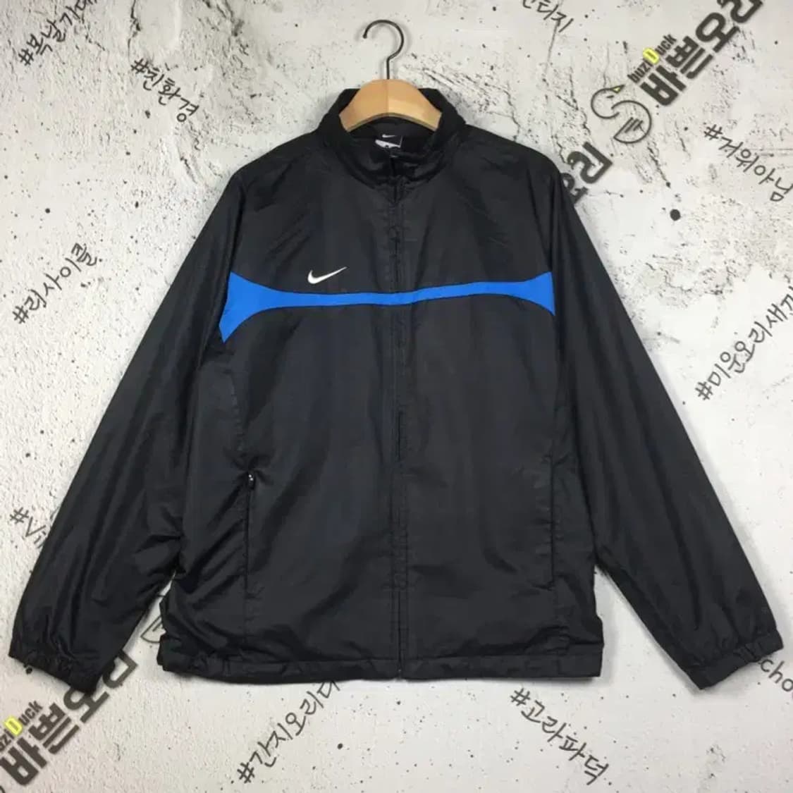 나이키 풋볼 우븐 웜업 바람막이 블랙 100 3800179 상품이미지1