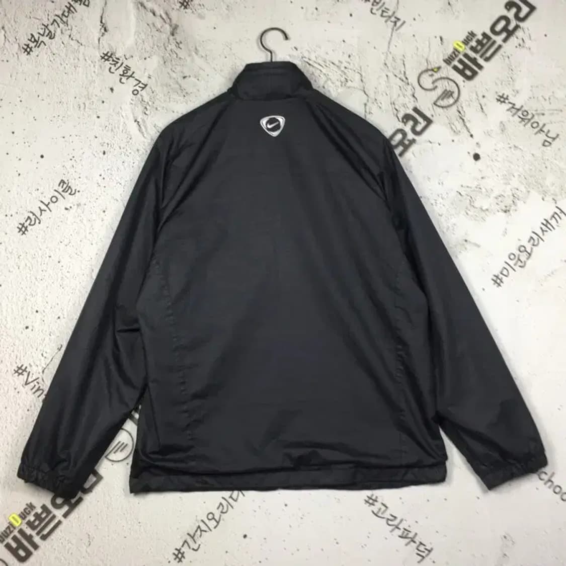 나이키 풋볼 우븐 웜업 바람막이 블랙 100 3800179 상품이미지2