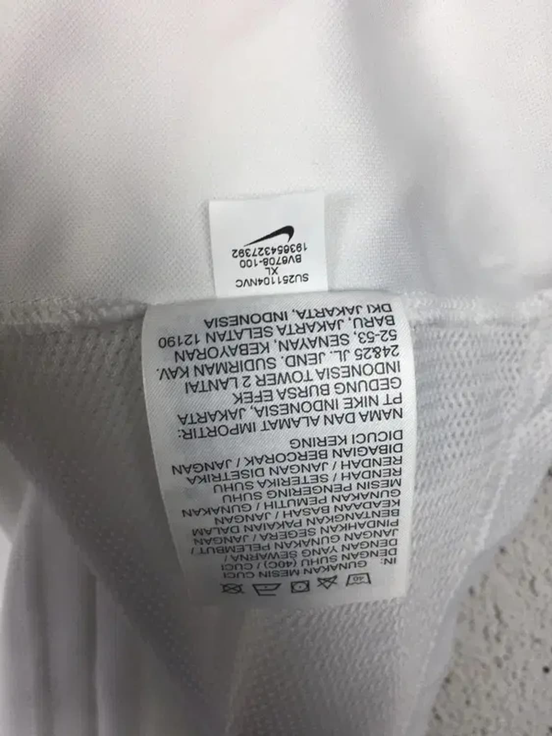 나이키 NIKE 기능성 메쉬 반팔 티 화이트 XL 1000485 상품이미지10