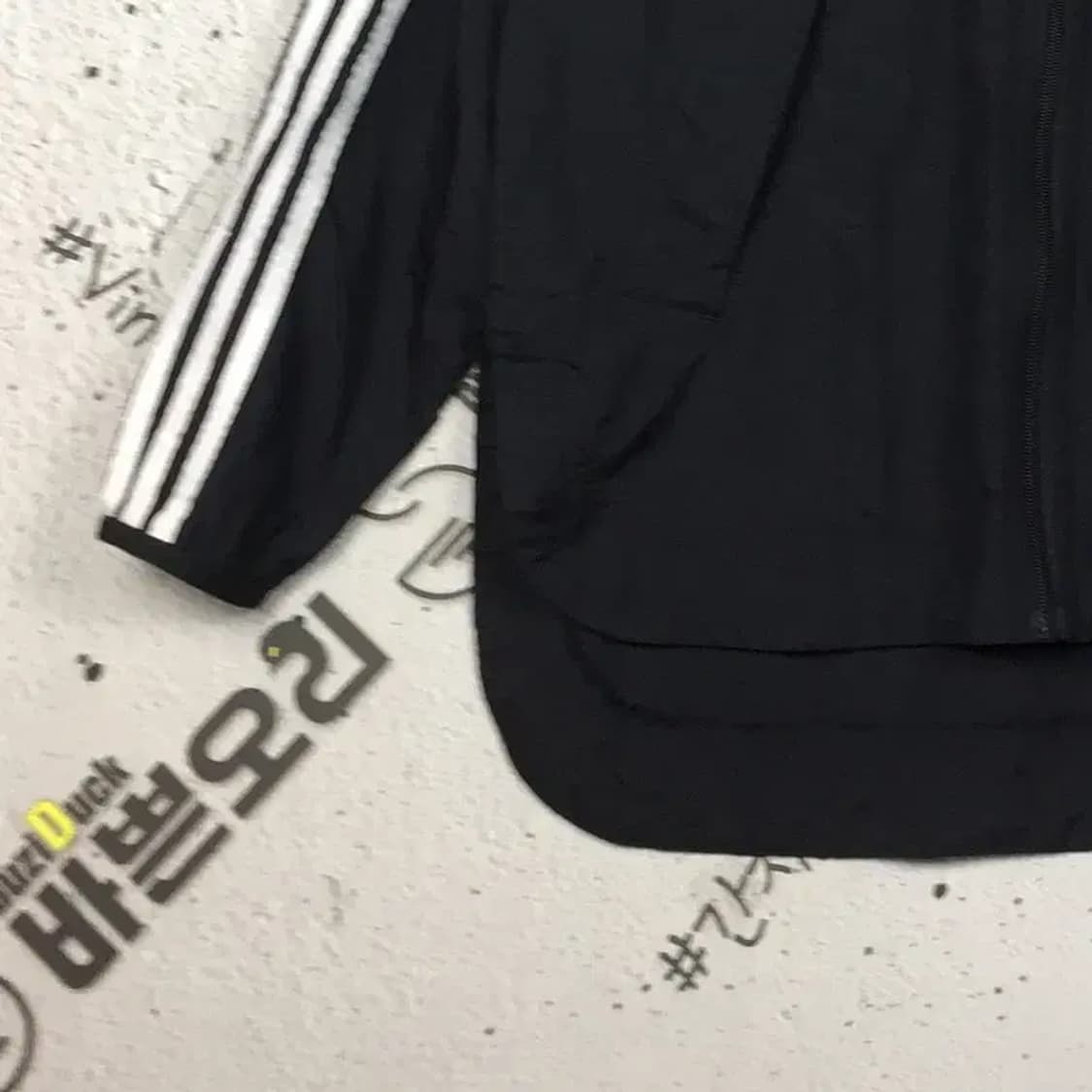 아디다스 트레포일 윈드러너 후드 바람막이 자켓 블랙 S 3800180 상품이미지5