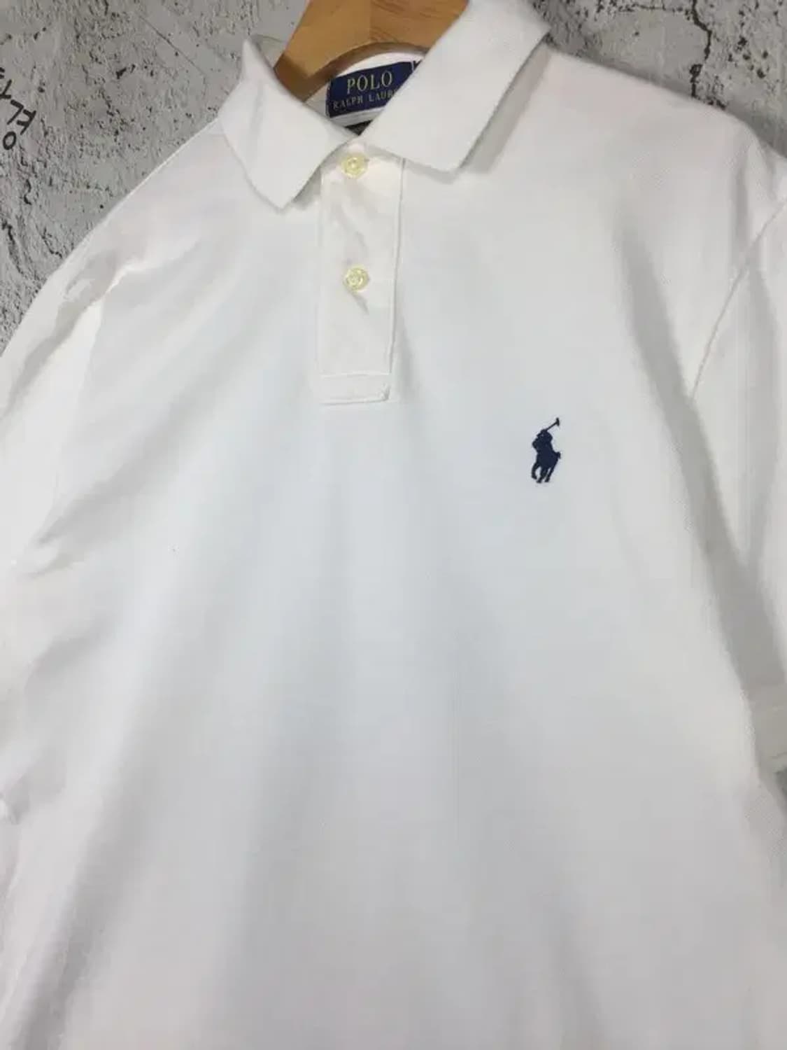 폴로랄프로렌 POLO 반팔 피케 카라티 화이트 M 1000486 상품이미지8