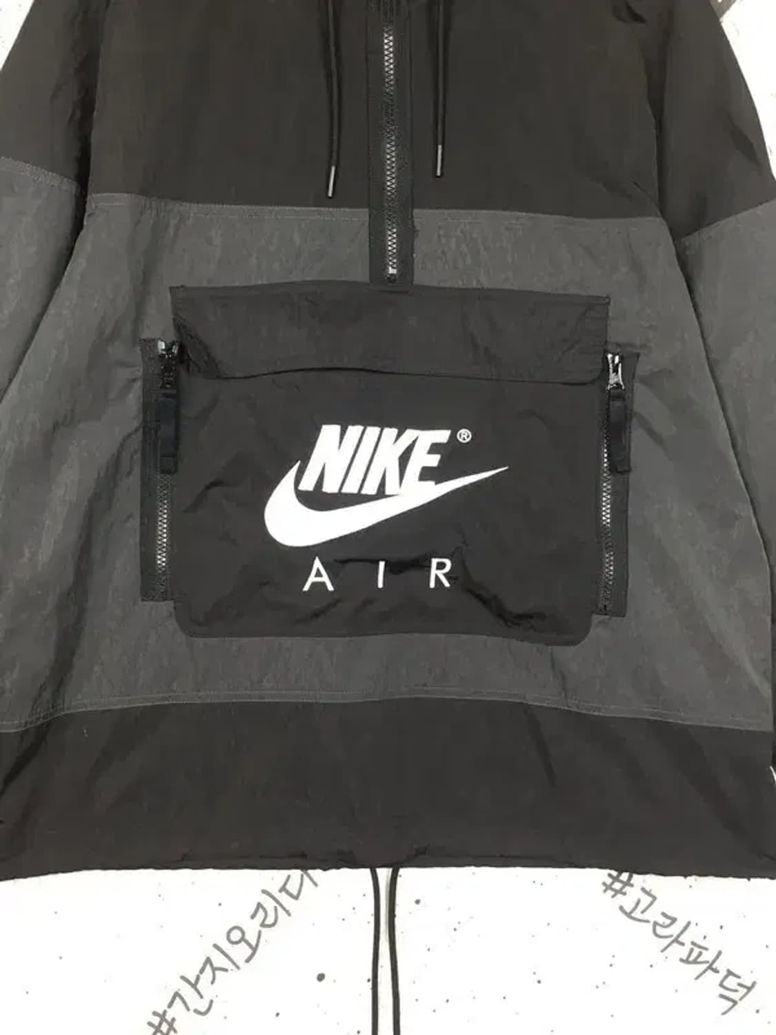 나이키 NIKE 하프집업 아노락 바람막이 블랙 M 3800183 상품이미지6