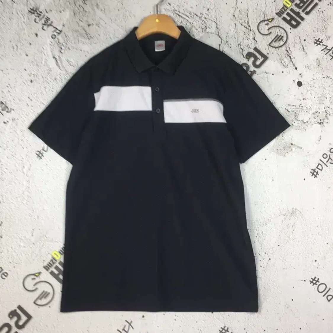 제이디엑스 JDX 기능서성 골프 반팔 카라티 블랙 095 1000489 상품이미지1