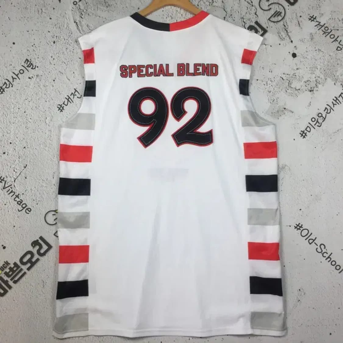 스페셜블랜드 보드 스케이트 유니폼 민소매 화이트 XXL 1000492 상품이미지2