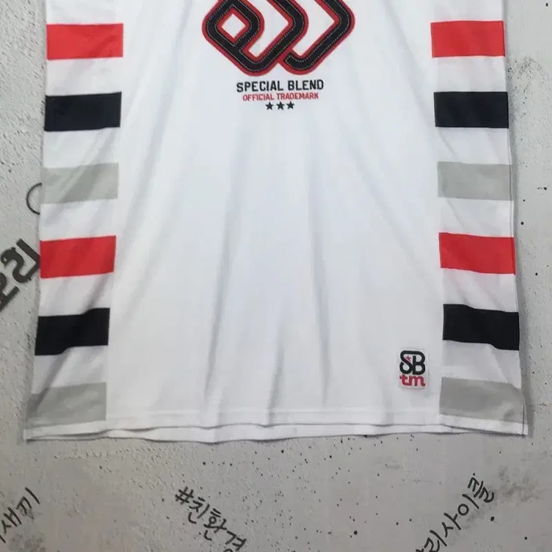 스페셜블랜드 보드 스케이트 유니폼 민소매 화이트 XXL 1000492 상품이미지5