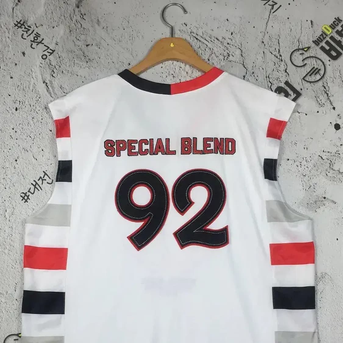 스페셜블랜드 보드 스케이트 유니폼 민소매 화이트 XXL 1000492 상품이미지6