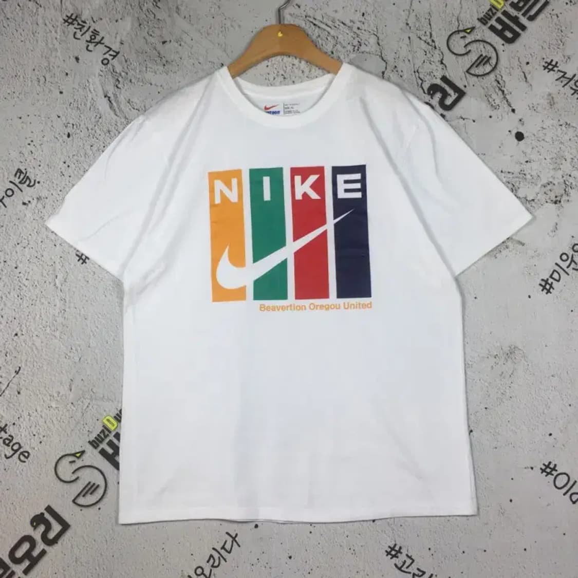 나이키 NIKE 오리건 유나이티드 반팔 티 화이트 XL 1000493 상품이미지1