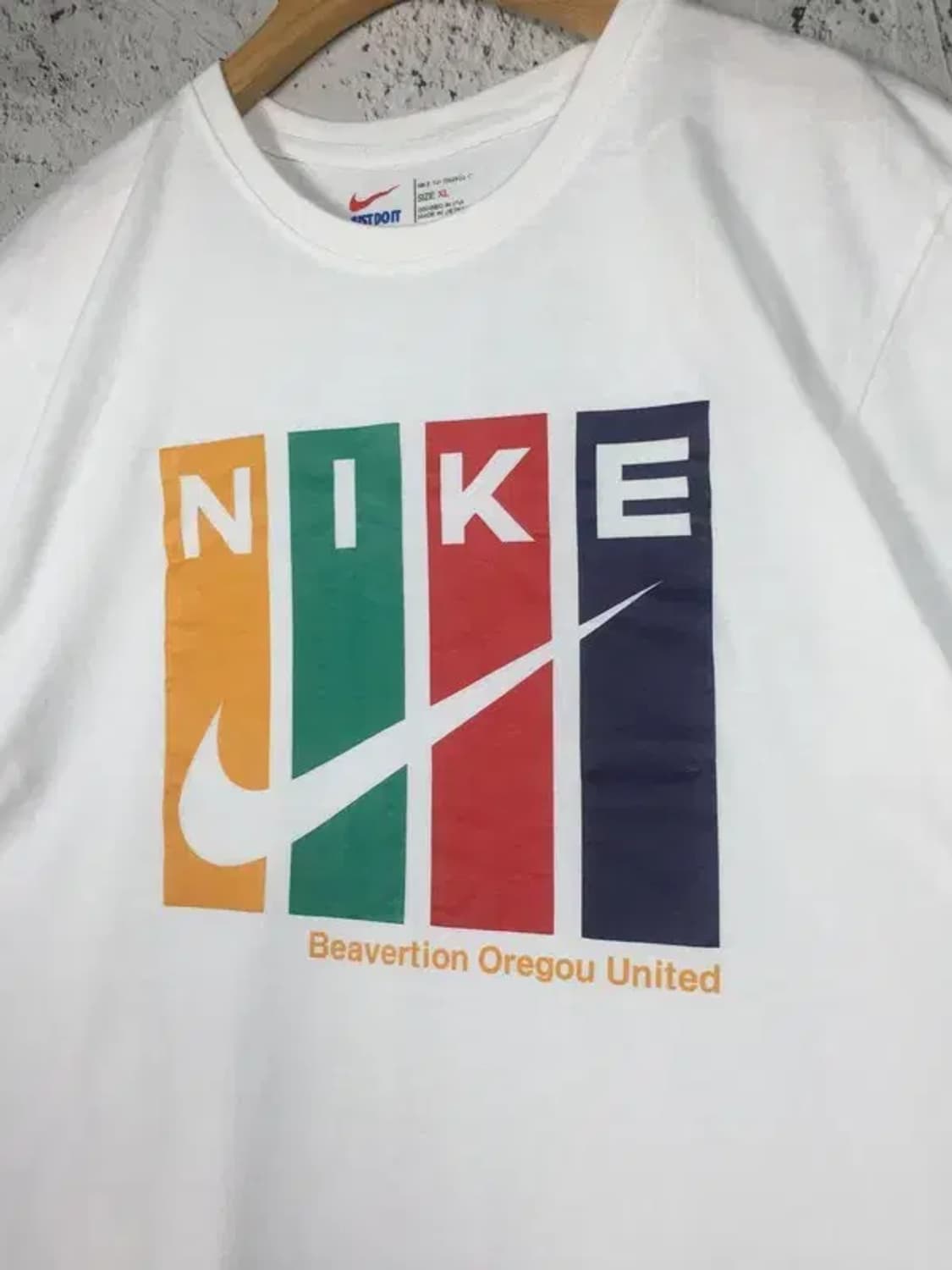 나이키 NIKE 오리건 유나이티드 반팔 티 화이트 XL 1000493 상품이미지4