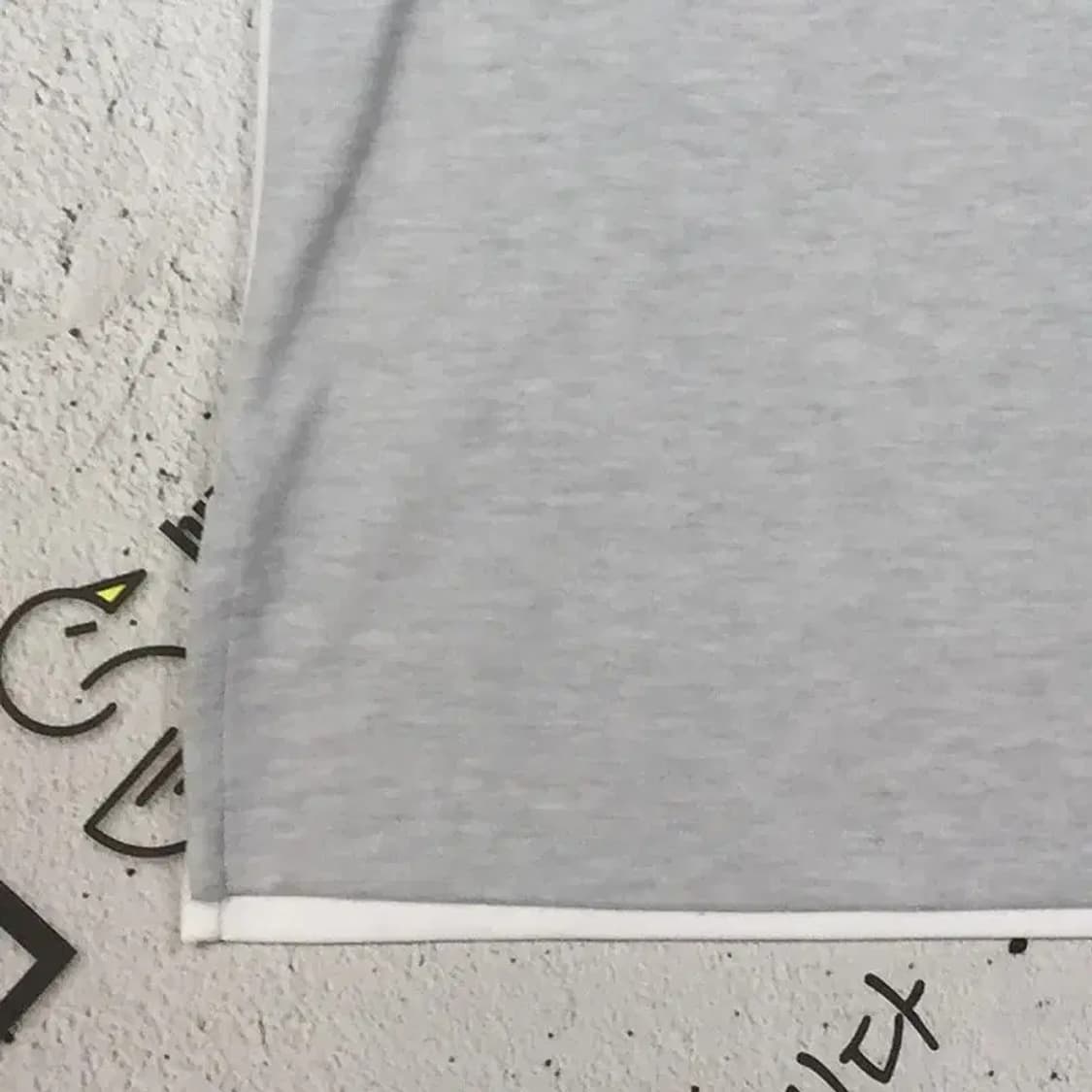 와이드앵글 W.ANGLE 도톰 반팔 티 라이트 그레이 95 1000494 상품이미지6