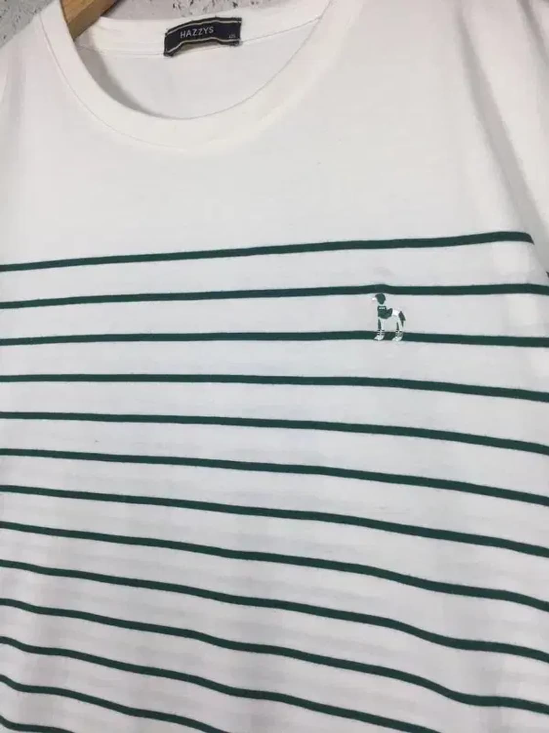 헤지스 HAZZYS 빅사이즈 반팔 티 화이트 120 1000496 상품이미지4