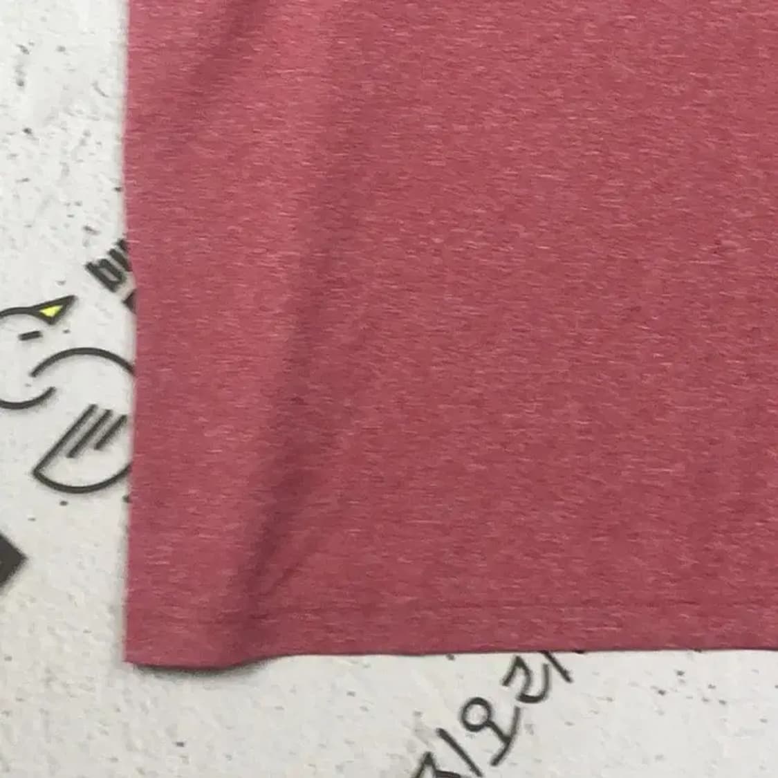 노스페이스 기능성 레귤러핏 반팔 멜란지 레드 XXL 1000497 상품이미지5