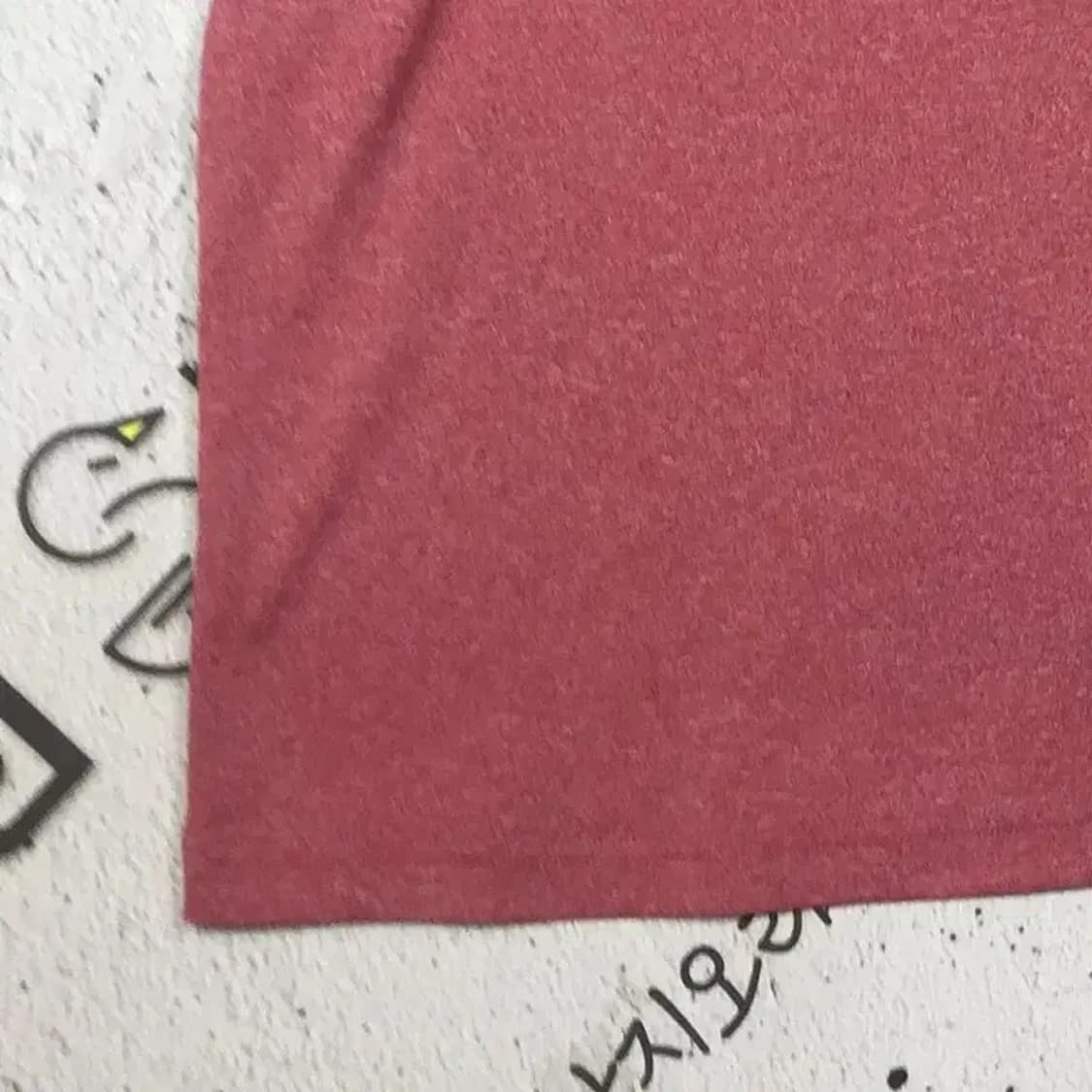 노스페이스 기능성 레귤러핏 반팔 멜란지 레드 XXL 1000497 상품이미지7