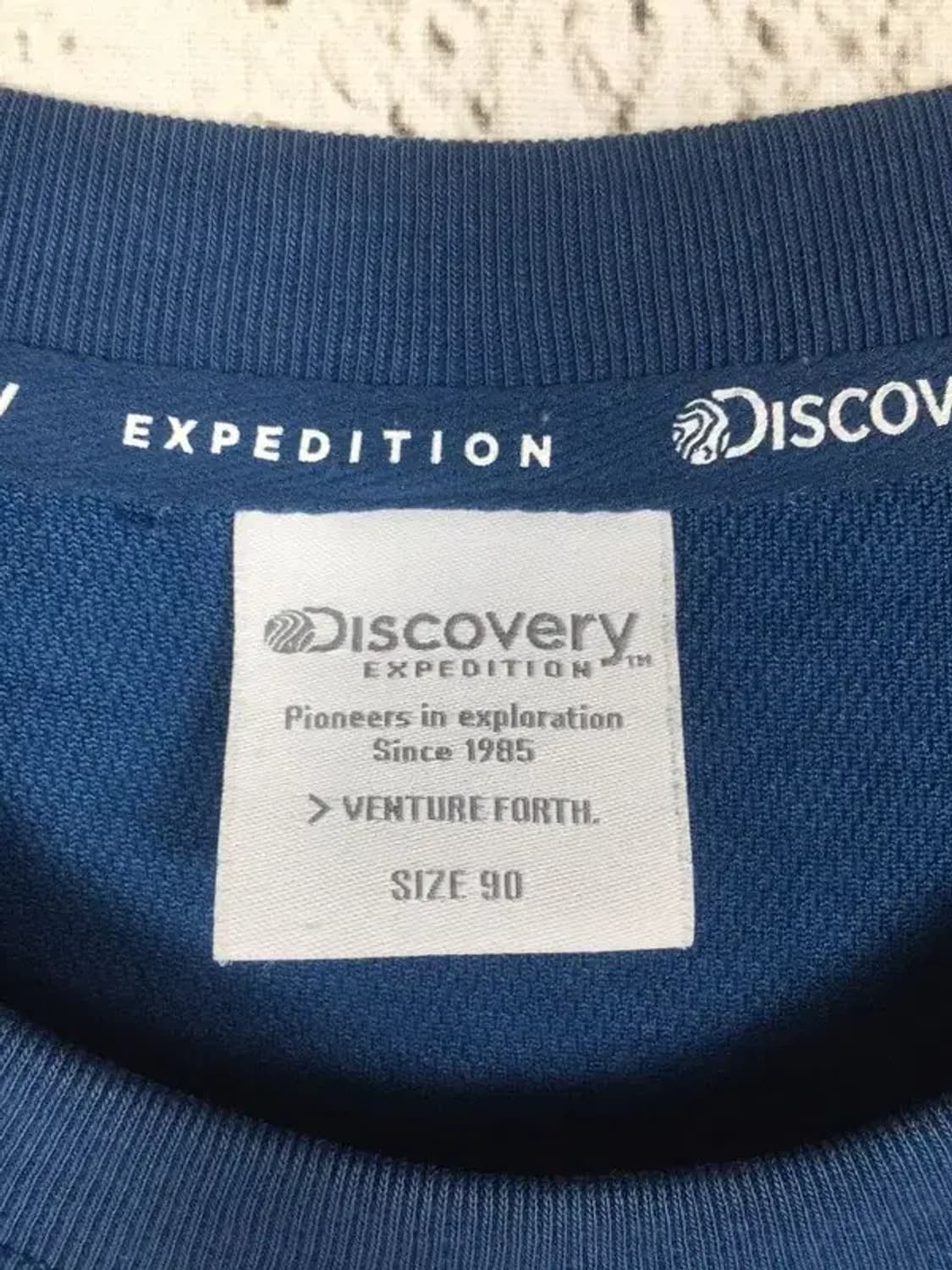 디스커버리 DISCOVERY  반팔 티 네이비 90 1000498 상품이미지10