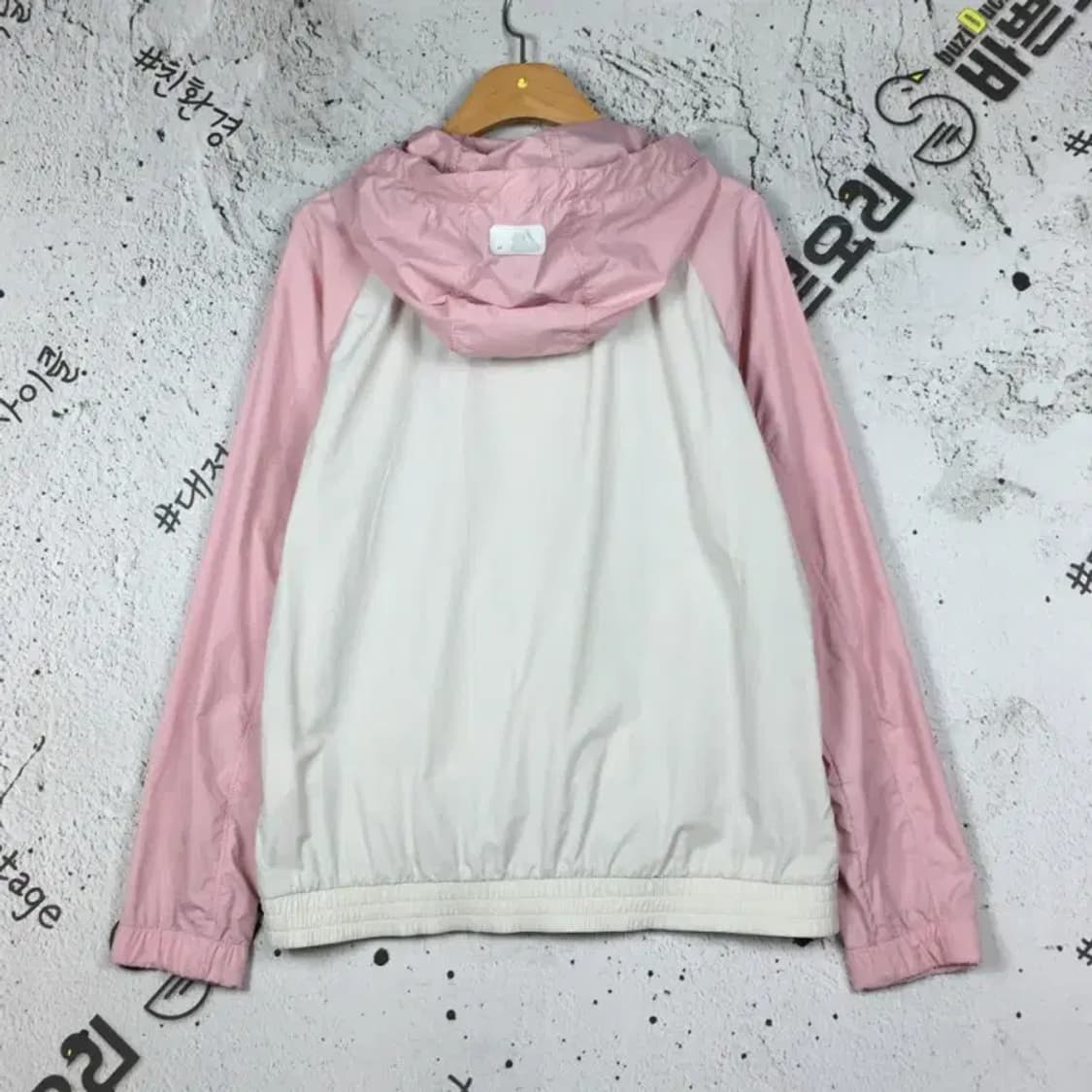 엠엘비 MLB 여성 바람막이 후드 집업 라이트 핑크 85 3800187 상품이미지2