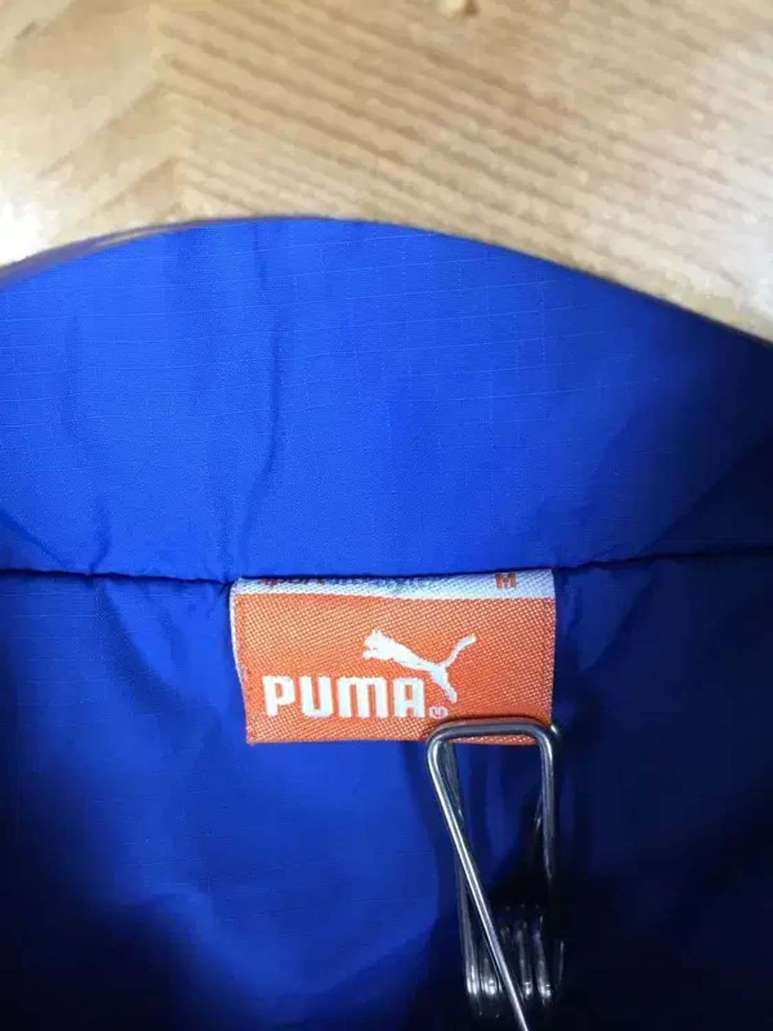 퓨마 스테이트먼트 우븐 바람막이 후드 자켓 블루 M 3800188 상품이미지8